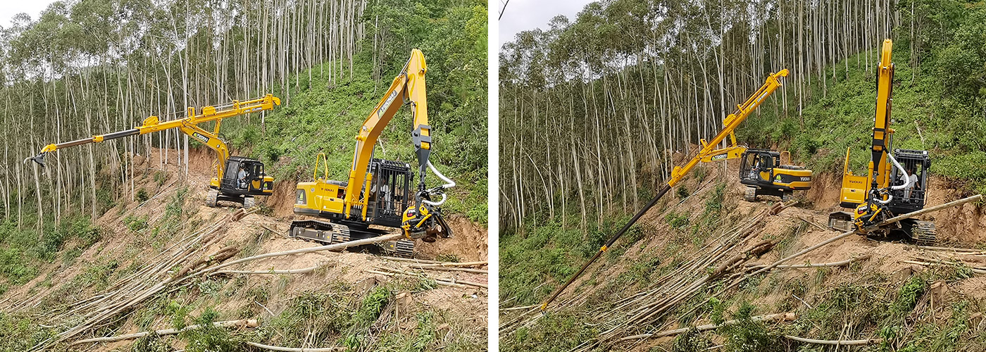 Cabeça de harvester Yuchai de alta eficiência F35